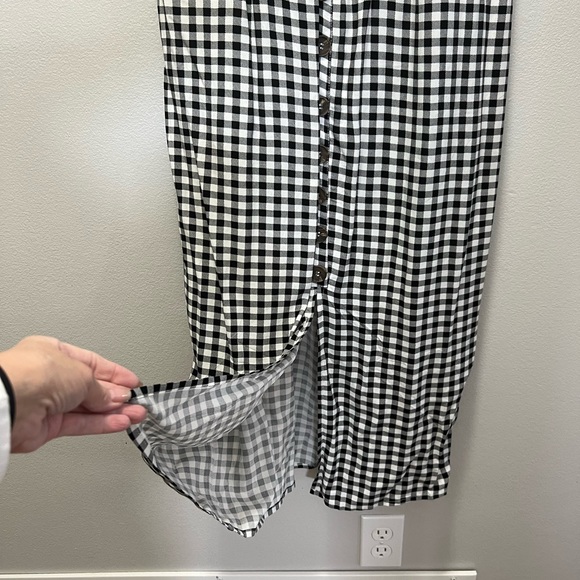 TRIXXI Dress Black & White Checkered - Picture 4 of 7